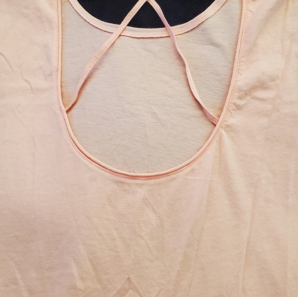 Victoria's Secret Crossback Sleepshirt In Peach - Picture 4 of 7